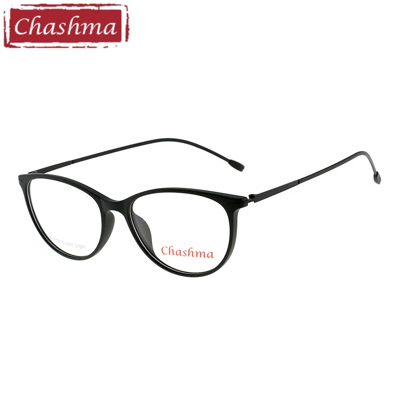 Брендовые очки Chashma для студентов женщин кошачий глаз стильная оправа очков из TR90