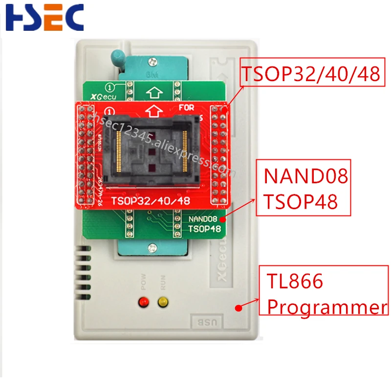 Origail NAND адаптеры для TSOP32 TSOP40 TSOP48 SOP44 SOP56 адаптер для Xgecu TL866II плюс MiniProTL866A TL866CS USB программист