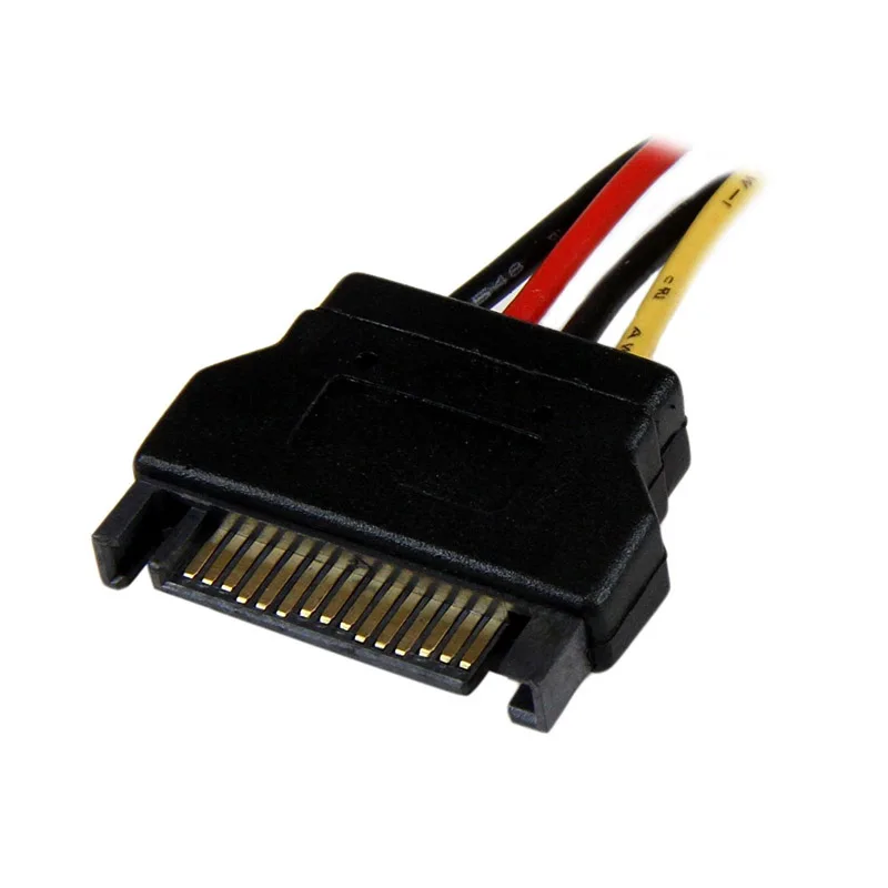 2 шт. 6 дюймов SATA Male to Molex Female LP4 кабель питания адаптер HSJ-19 |