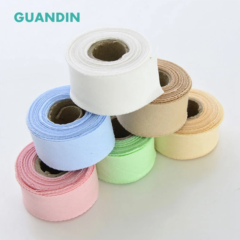 

GUANDIN,Wrap Strip Edge Material For DIY/Cotton Binding,Baby Jumper,Bodysuit,Cloth,1Yard 2.5cm,Elastic Solid Color Cotton Fabric
