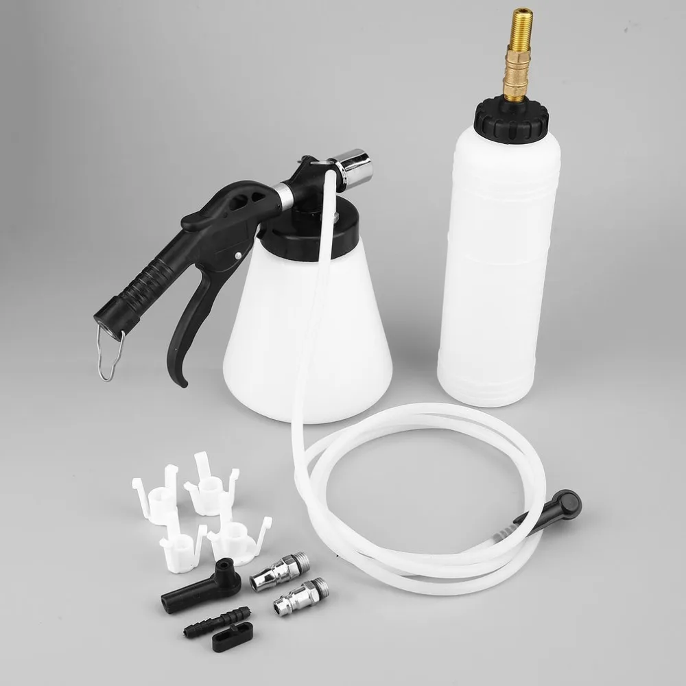 Воздушный Пневматический вакуумный инструмент 90-120PSI Автомобильная тормозная система жидкое масло Bleeder гидравлический Ван тормоза сцепления Bleeder жидкости сменный комплект
