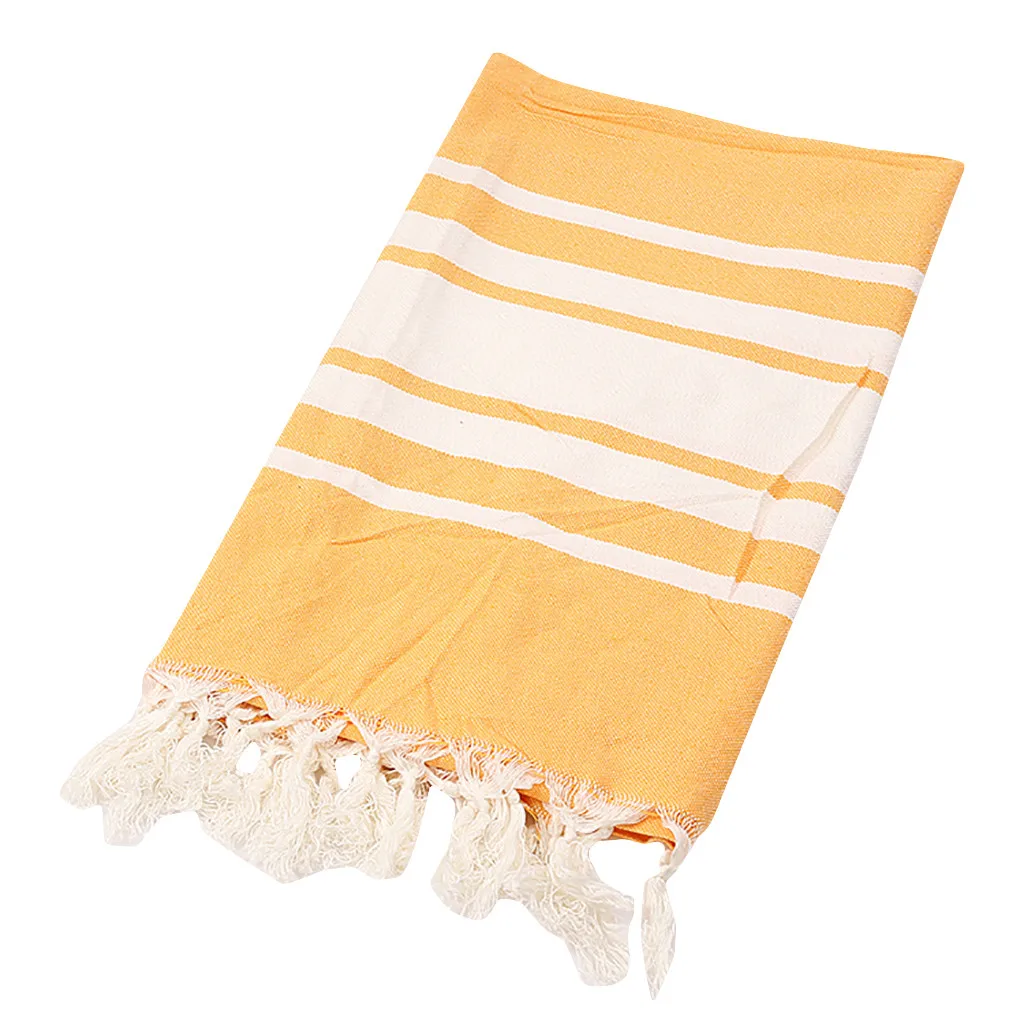 Жаккардовое полотенце 100x180 см с кисточками, турецкое хлопковое банное полотенце, практичное пляжное полотенце, крашеное, креативный домашний текстиль# G25