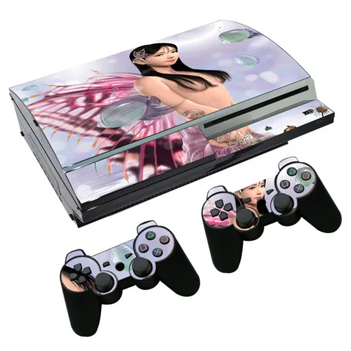 Сексуальная леди женщина девушка кожа Наклейка для PS3 Fat playstation 3 консоль и контроллеры для PS3 Fat Skins Наклейка виниловая - Цвет: 0577