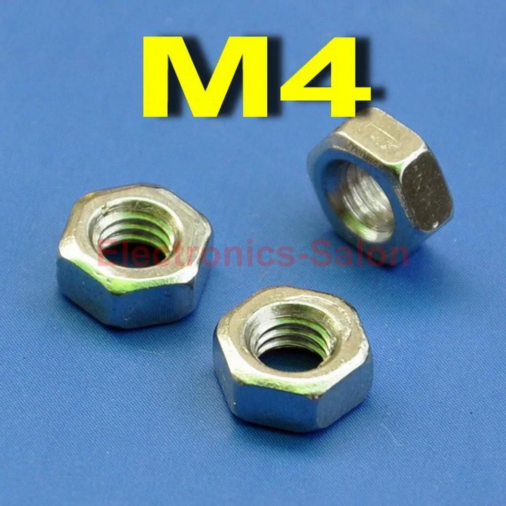 

( 50 pcs/lot ) M4 Metal Hex Nuts.