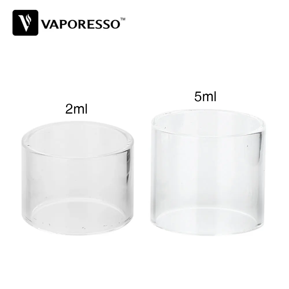 

Original Electronic Cigarette Vaporesso NRG Glass Tube 2ml/5ml for NRG Tank or NRG Mini Tank High Quality Glass Tube Vaporesso