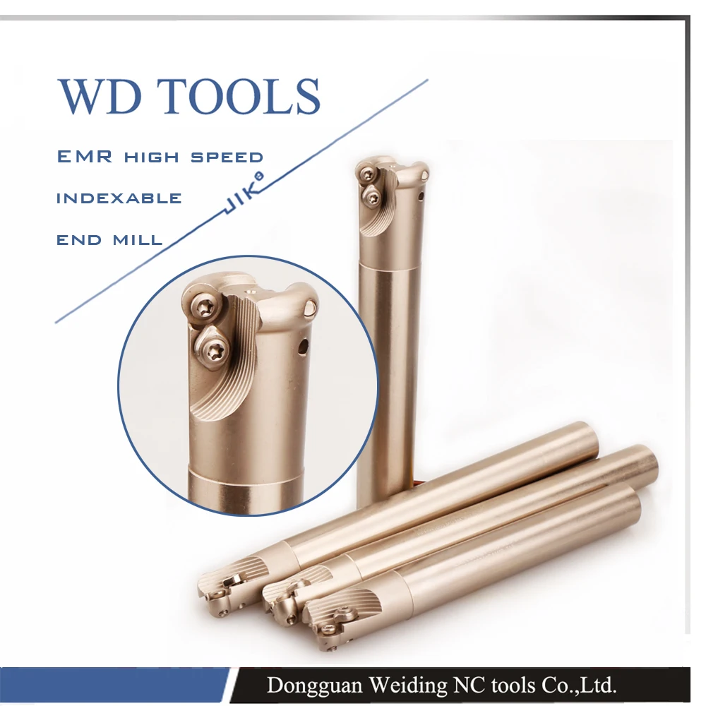 

EMR C10-2.5R12-120 indexable End Mill,Milling tool Toroidal Cutter For Milling Machine, Dia 10mm,For RPMW0517MOE Inserts