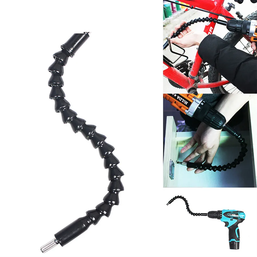 

12" Flexible Extention Screwdriver Drill Bit Holder Free shipping Flexible bits dremel accessories flexible shaft drill