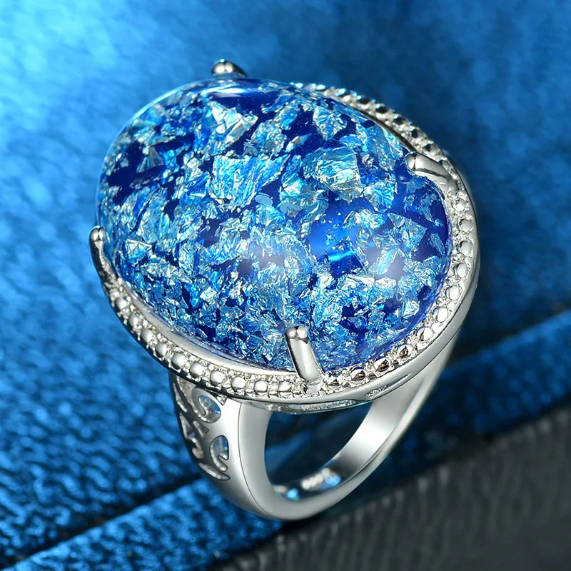 Utimtree, высокое качество, модные кольца с опалом для женщин, обручальное кольцо, Anillos, ювелирное изделие, подарок, серебряное кольцо с натуральным камнем, женские кольца