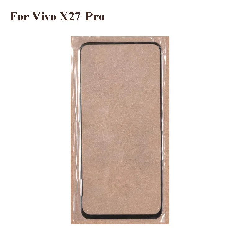 1 шт. для Vivo X 27 Pro X27 pro Сенсорный экран внешняя ЖК передняя панель Стеклянная