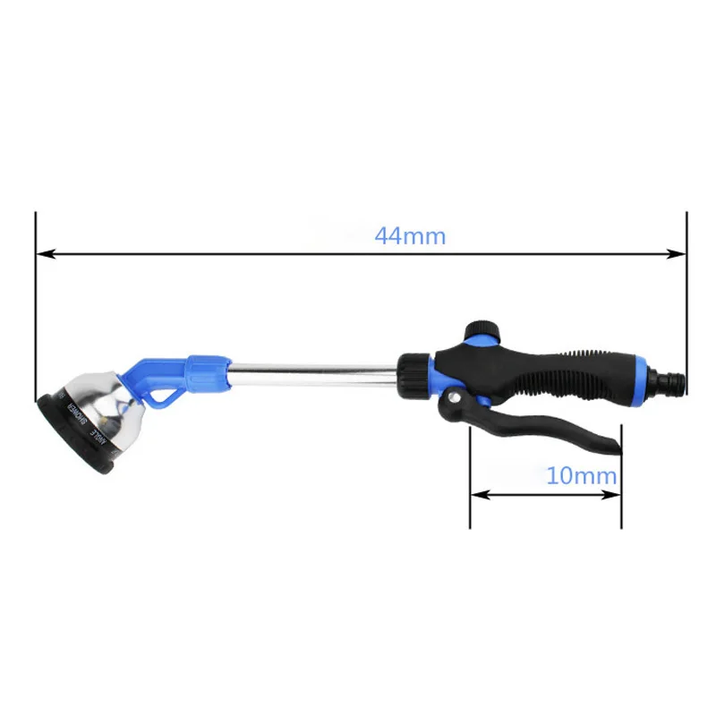 Роскошные 9-Функция длинная жердь пистолет-распылитель для мытья автомобиля полива многофункциональный Функция al пистолет-распылитель двор для полива сада разбрызгиватель садовый