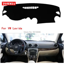 TOMMIA интерьер приборной панели крышка светильник Избегайте Pad Photophobism коврик стикер для Volkswagen VW Lavida