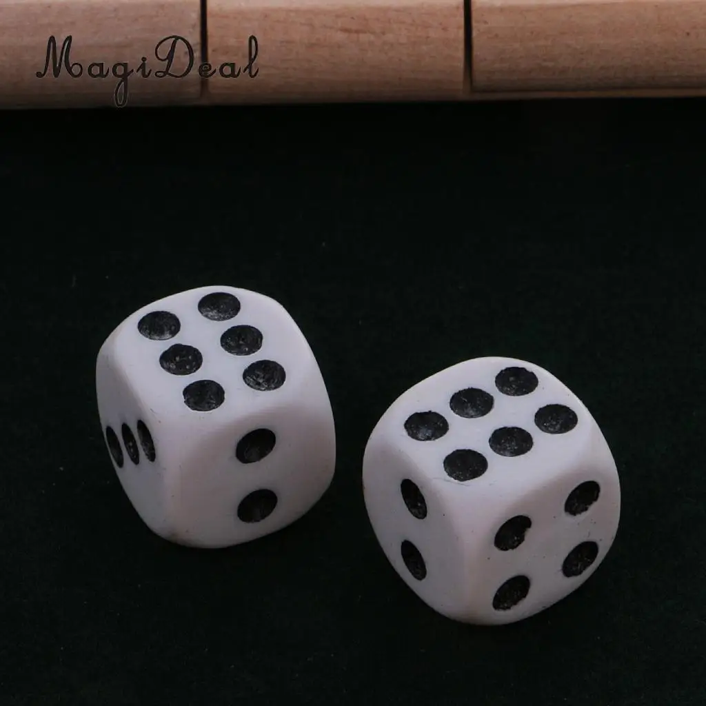 MagiDeal Wooden Number Drinking Game Board Game Shut The Box Set With Dices Bar Cafe Family Party Wine Indoor Home Entertainment