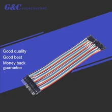 40pcs dupont cable jumper wire dupont line male to female dupont line 20cm 1P 40P for
