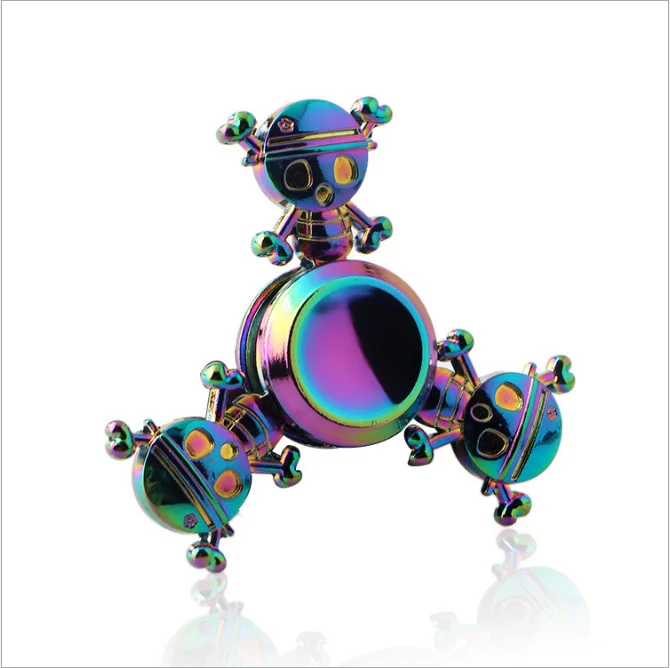 Новинка года Радуга рука Spinner handspinner Непоседа Игрушечные лошадки Наруто цинковый сплав Deak Игрушечные лошадки анти-стресс дети Рождество Игрушечные лошадки для детей