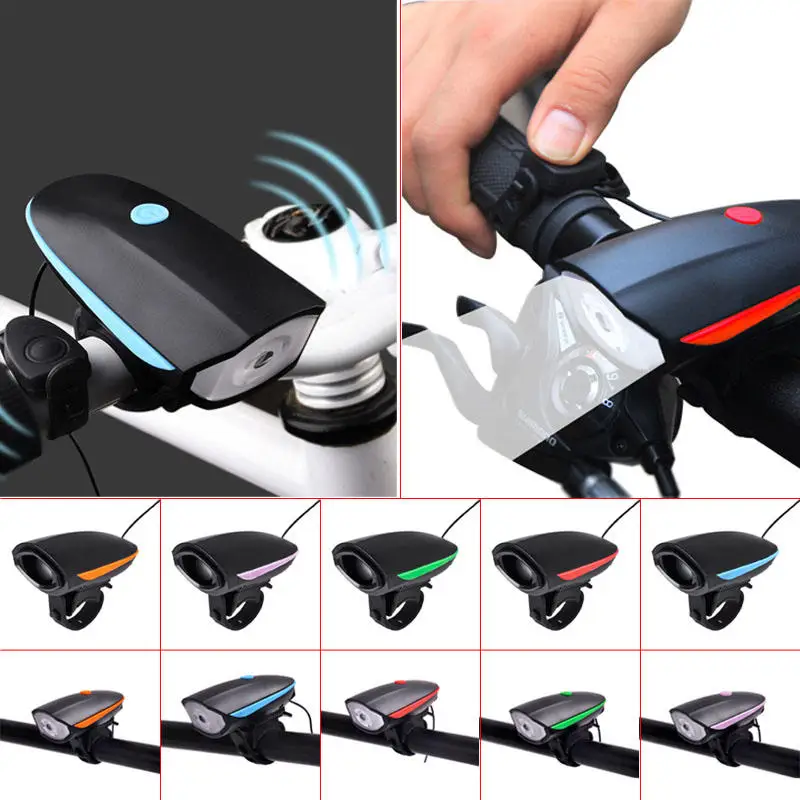 2 в 1 велосипедный горный велосипед электрический рог колокольчик + светильник