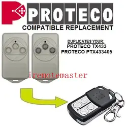 PROTECO TX433 фиксированный код передатчик ворота открывания двери дистанционного ключа клон/Дубликатор