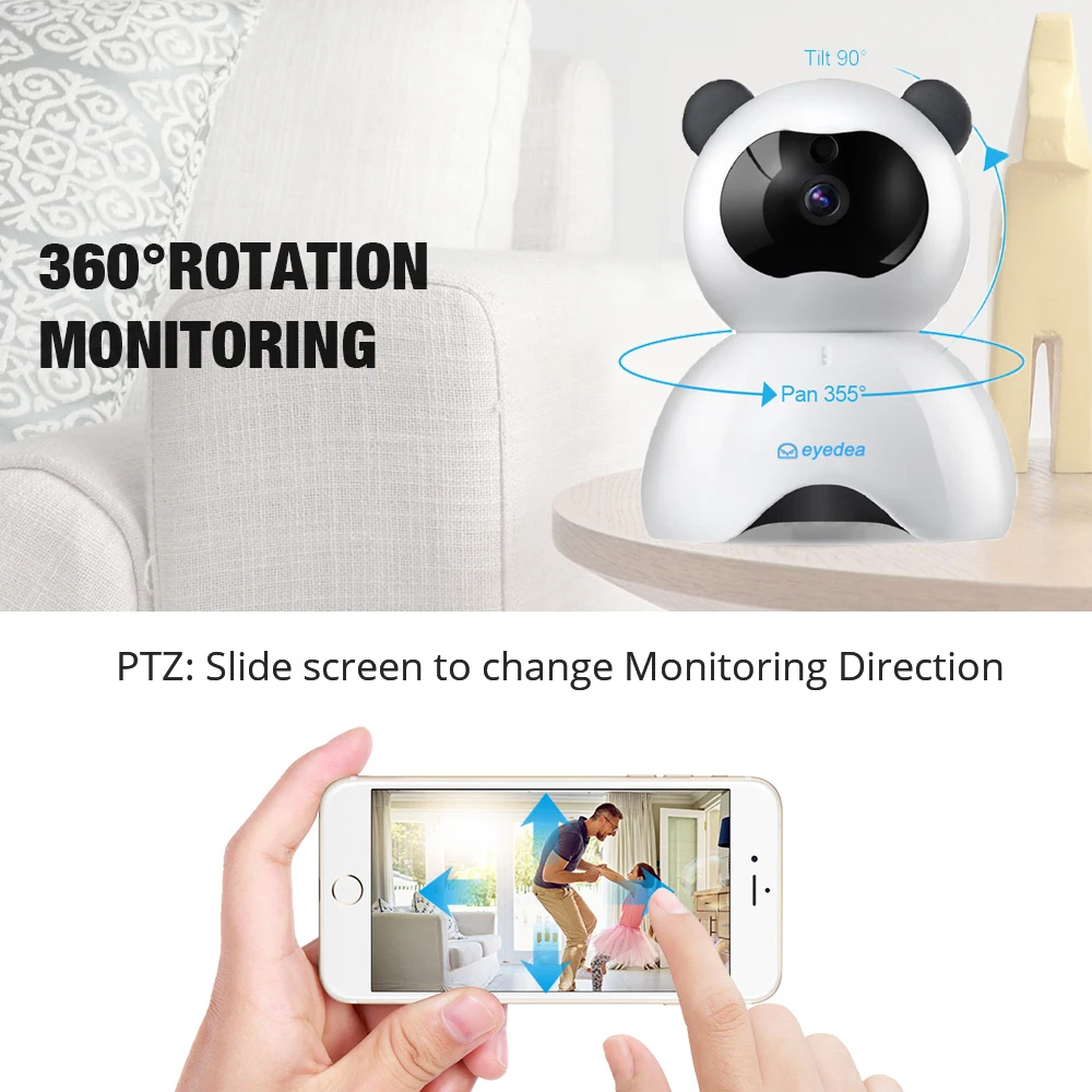 720 P Беспроводной IP Security Камера видеонаблюдения P2P Мини CCTV Главная Cam Видеоняни и