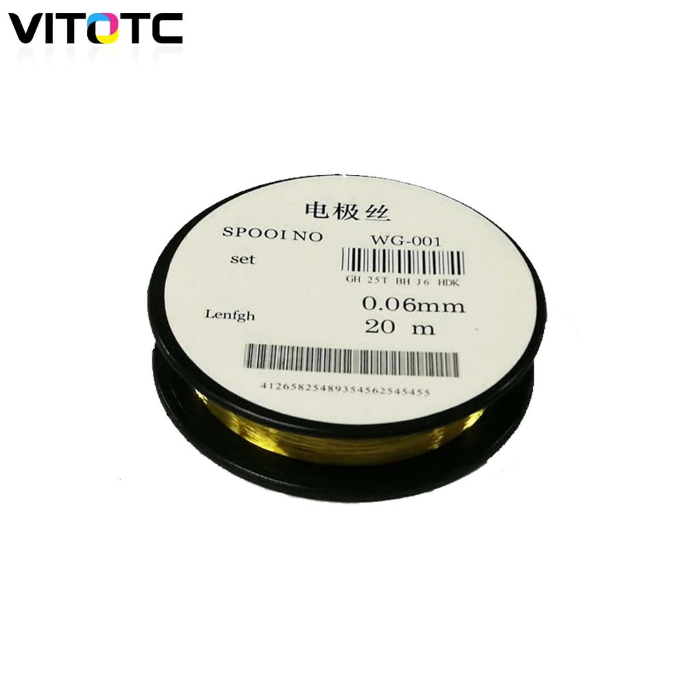 0.06mm Dia Tungsten Electrode Wire Corona Wire High Quality Used For