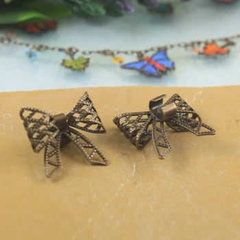 

Butterfly Hair Sticks vintage Barrettes Hair Bobby Pin clip Hairpin,Antique Bronze/Silver DIY Jewelry Accessories 100pcs