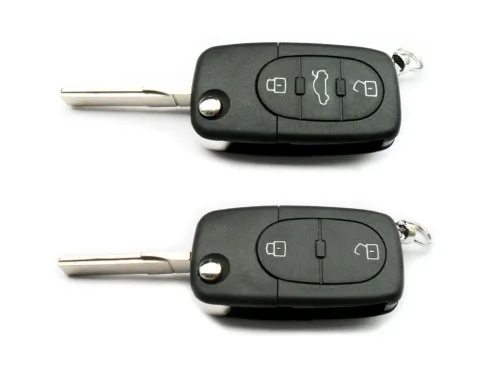 Флип ключ для Audi A3 8L A4 B5 B6 TT MK1 A6 C5|Кольца ключей| |