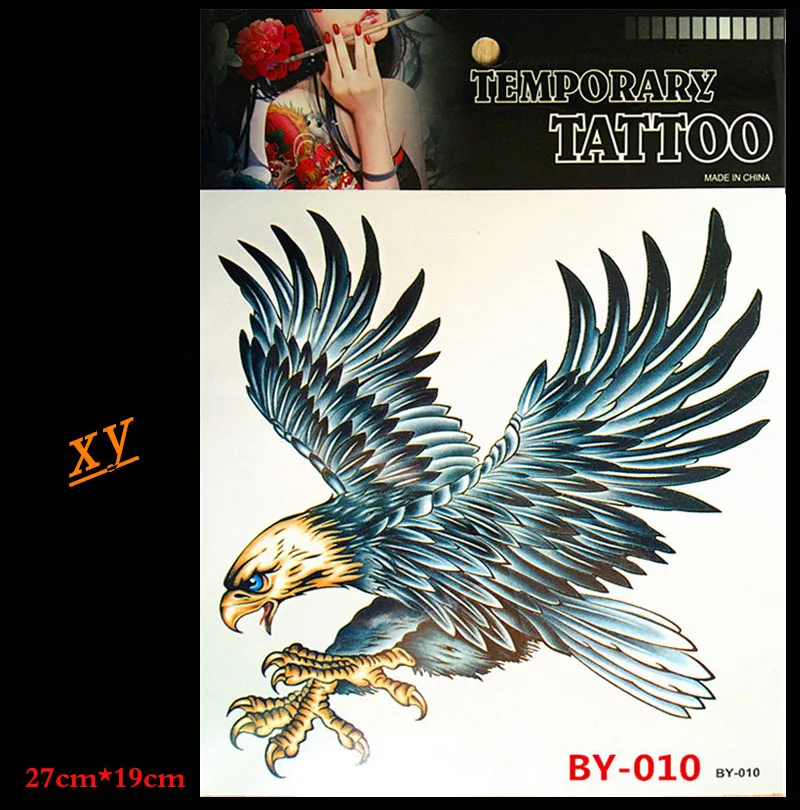 

3 d animal temporary tattoos for eagle products body art waterproof stickers fake tattoo tattoo wedding birthday present