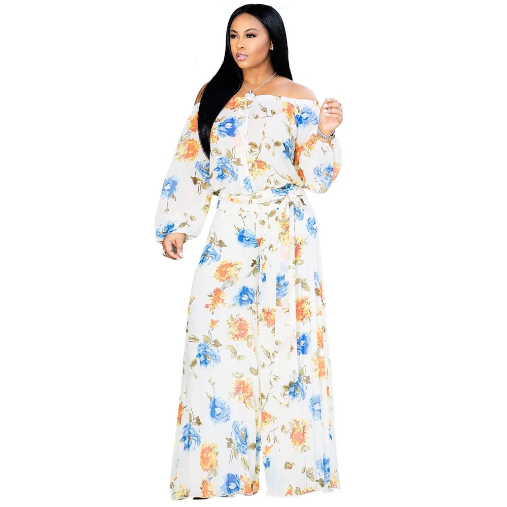 Aliexpress.com : Buy Snake Print Off Shoulder Jumpsuit