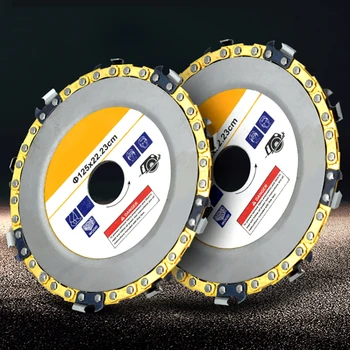 

125mm/115mm Grinder Disc Angle Grinder Chain Saw Disc Blade Wood Carving Angle Grinder Sculpting Cutting Carving Grinder Disc
