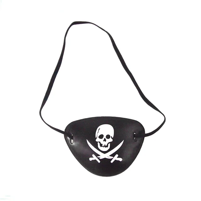 Aliexpress.com : Buy 10pcs/lot Cool Skull Pirate Eye Patch Mask Adult ...