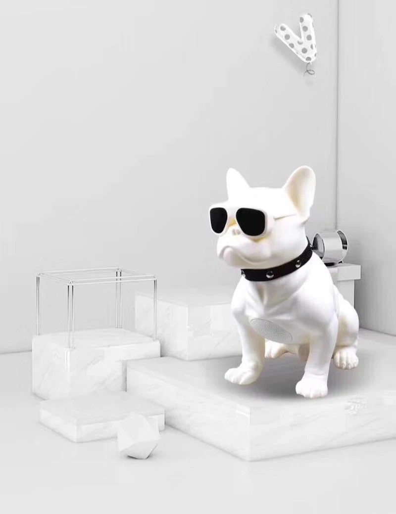 french bulldog bluetooth speaker