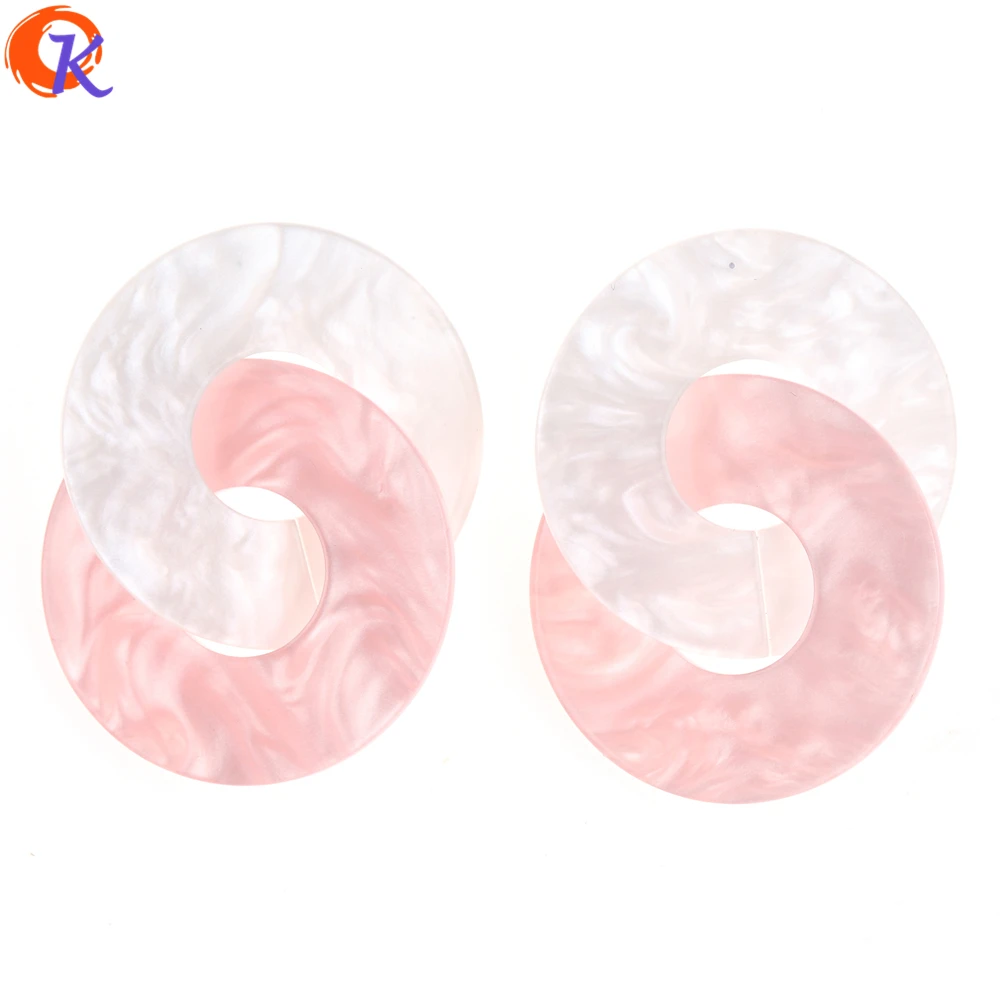 

Cordial Design Exaggerated Large Earrings Acetic Acid Material Geometry Earrings Hollow Round Drop Earrings For Women Jewelry