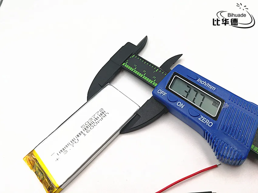 1 шт./лот 3 7 V 1600 mAH 503778 полимерный литий ионный/литий ионный аккумулятор для