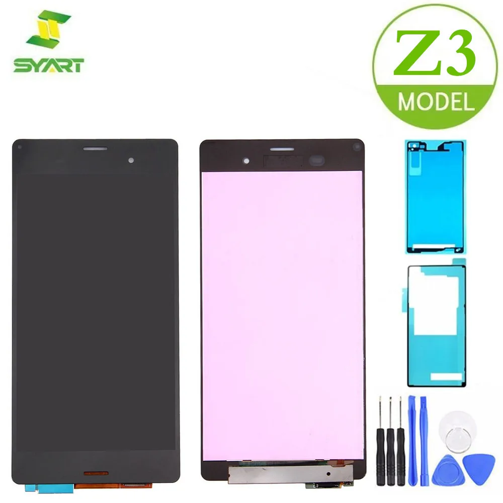 

For Sony Xperia Z3 LCD Display Touch Screen Digitizer Assembly Replacement Parts + Tools For D6603 D6633 D6653 5.2" LCDs Screen