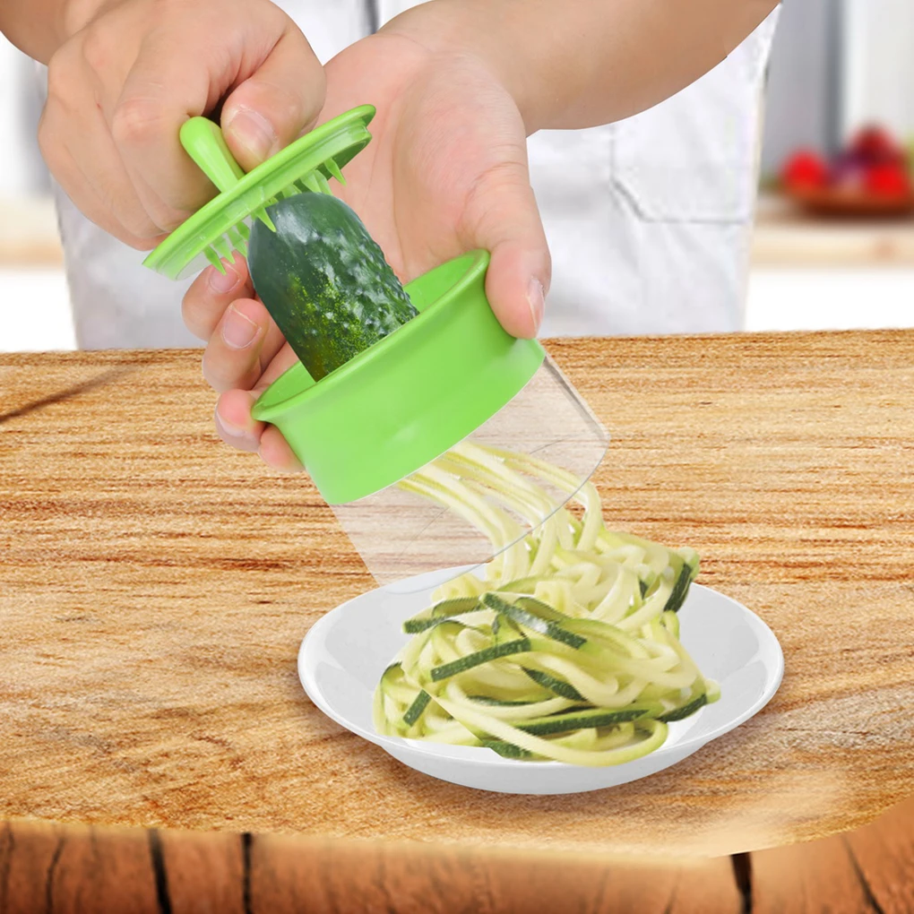 Carrot Cucumber Grater Spiral Cutter Vegetable Fruit Spiral Slicer Salad Tools Noodle Spaghetti Maker