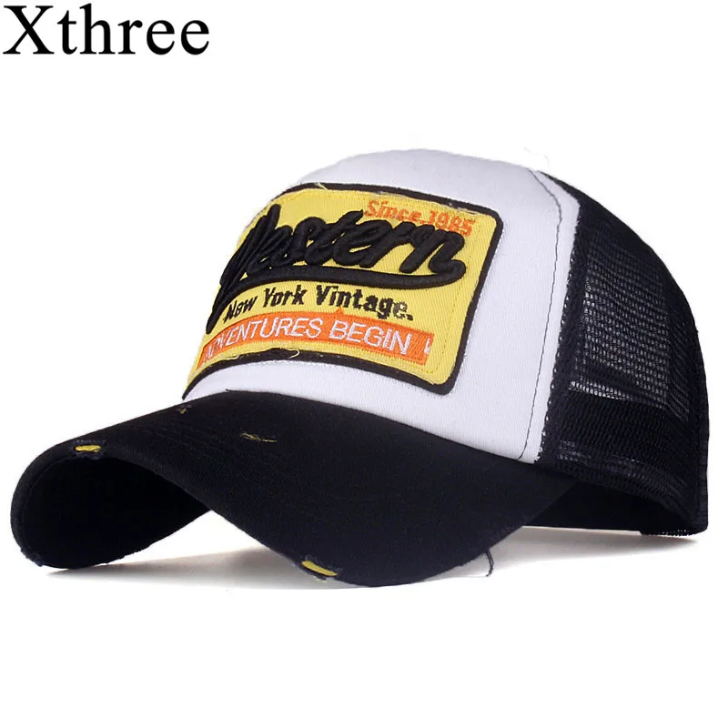 [Xthree]summer snapback hat baseball cap mesh cap cheap cap casquette bone hat for men women casual gorras