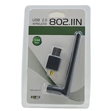 CHIPAL 10 шт. 150 м Мини USB wifi-адаптер с антенной Dongle Внешняя беспроводная сетевая LAN Карта 802.11b/g/n для Windows Vista XP 7 8