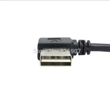 USB 2 0 кабель для передачи данных от мужчин до 100 см Реверсивный дизайн левый и