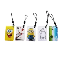 5 шт. двойной чип частоты 125 кГц T5577 записываемый брелки электронные ключи безопасности+ 13,56 МГц сменных маркеров UID S50 Сменные перезаписываемый брелок копия карты