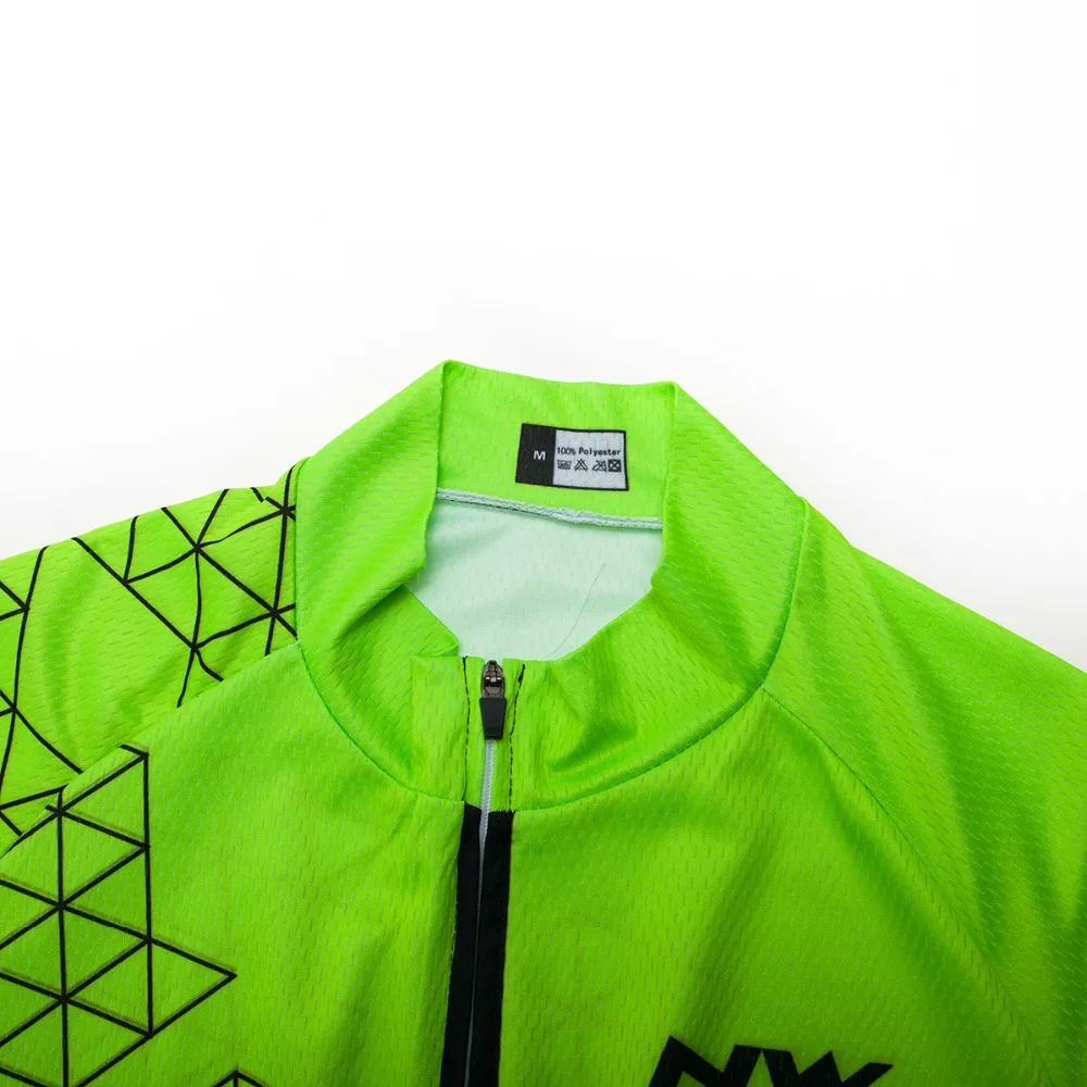 Pro UCI Team NW велосипедная футболка Fluo зеленая одежда для горного велосипеда быстросохнущая летняя спортивная одежда для велоспорта Ropa Ciclismo