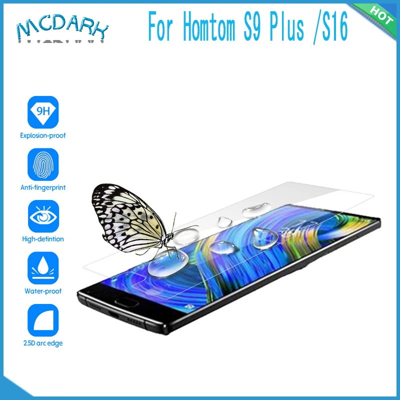 Защитная пленка для переднего стекла Homtom S9 Plus замена S16 простая в установке