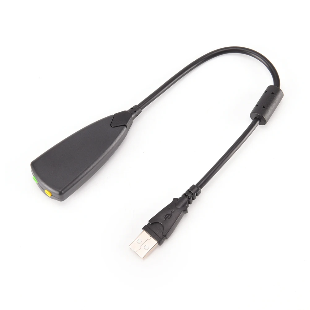 Звуковая карта с интерфейсом USB аудио адаптер 5 H V2 7,1 внешний USB к 3D CH виртуальный канал звуковой дорожки для портативных ПК