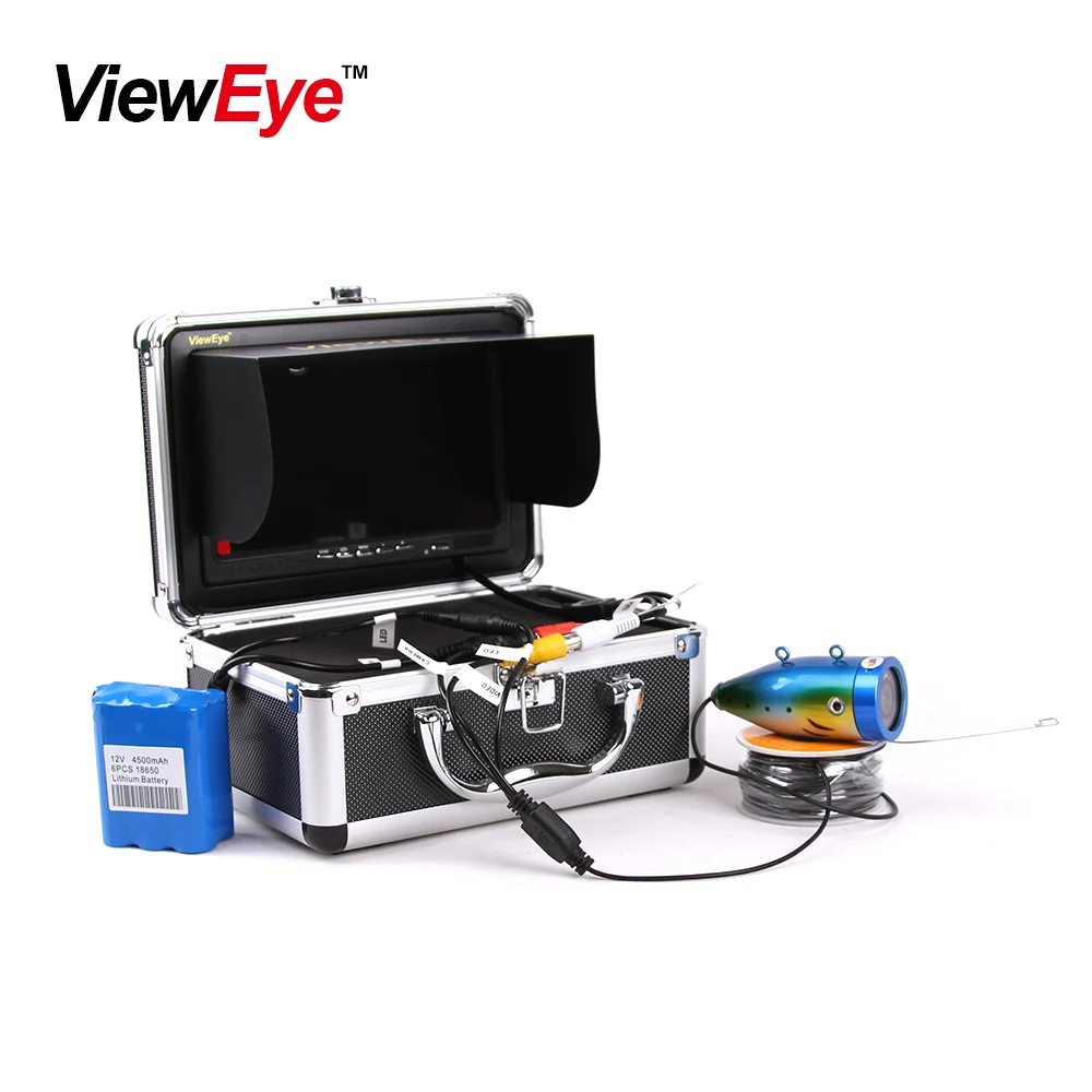 Оригинальный видеорегистратор ViewEye система поиска рыбы с HD 1000TVL подводная камера