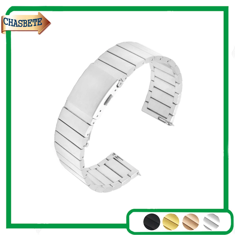 Stainless Steel Watch Band for Amazfit Huami Xiaomi Smart Watchband 22mm Quick Release Metal Strap Wrist Belt Loop Bracelet |