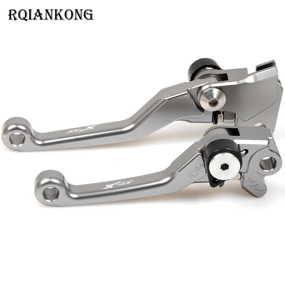 Мотоцикл CNC Pivot тормозные рычаги сцепления Dirtbike для yamaha XT250X 2006- 20014 2013 2012 2011 2010 2009 2008 - Цвет: Titanium