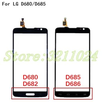 

Original 5.5 inches For LG G Pro Lite D680 D682 And D685 D686 Touch Screen Digitizer Sensor Outer Glass Lens Panel With Logo