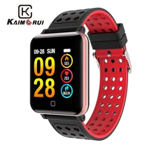 Kaimorui Smart Bracelet Men Color Screen Heart Rate Tracker Pedometer Bluetooth Smart Wristband for Androidn IOS Smart Band Kaimorui Smart Bracelet Men Color Screen Heart Rate Tracker Pedometer Bluetooth Smart Wristband for Androidn IOS Smart Band