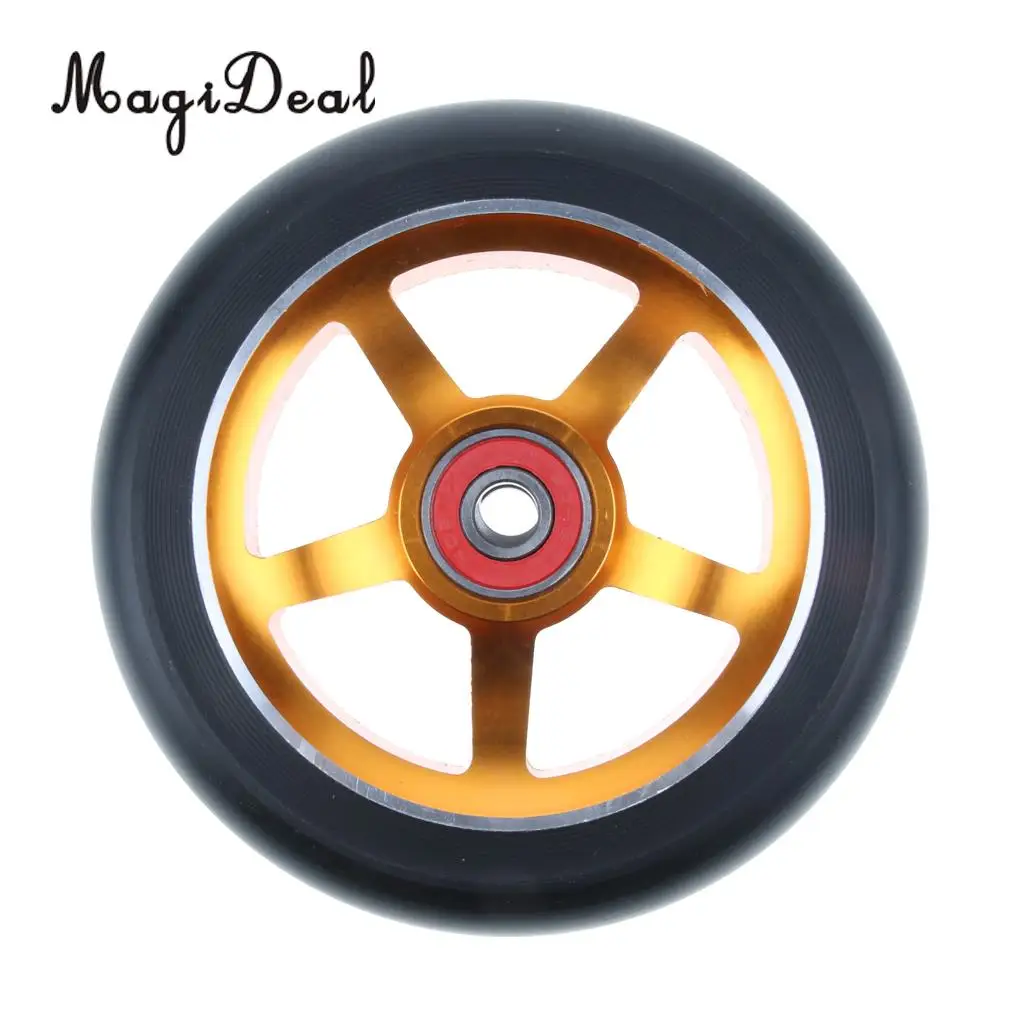 2-Pack 110mm Stunt Scooter Wheels With Standard Bearings