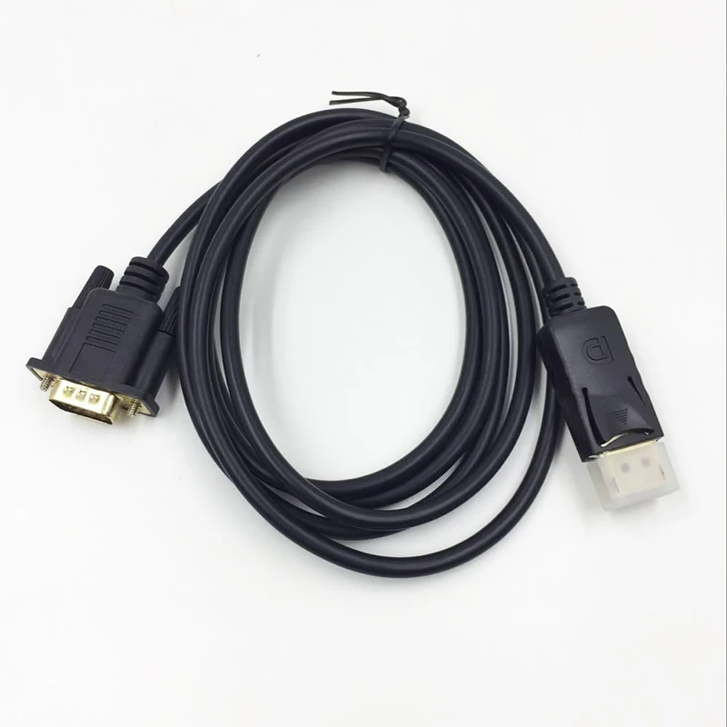 Baolyda 1 8 м DP к VGA кабель Displayport адаптер конвертер для DisplayPort оборудованные ноутбуки