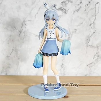 

1/7 Scale Pre-painted Cartoon Is The Order A Rabbit Kafuu Chino Action Figure Cheerleader PVC Collection Model Toy