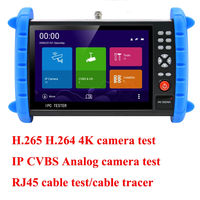 4 Inch Hd Cctv Tester Ip Camera Tester Monitor Ipc Poe Testers For Cctv