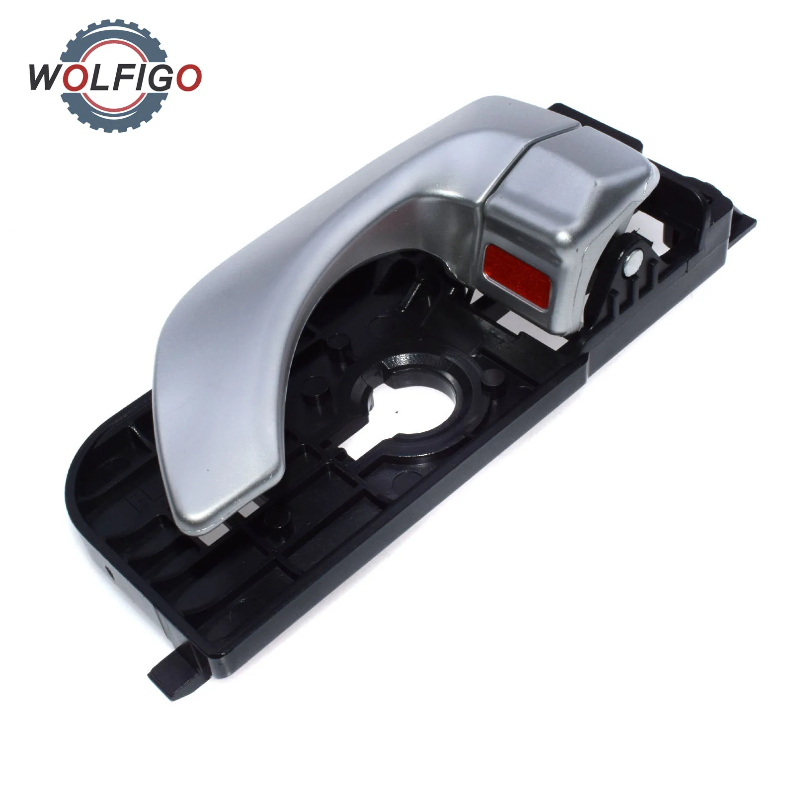 WOLFIGO Interior Inner Door Handle Painted Silver Front Left Driver Side 82610 3K020 for Hyundai
